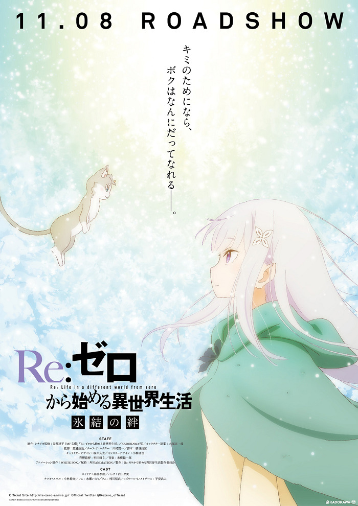«Re:Zero. Жизнь с нуля в альтернативном мире: Замороженные узы» (Re:Zero kara Hajimeru Isekai Seikatsu - Hyouketsu no Kizuna)