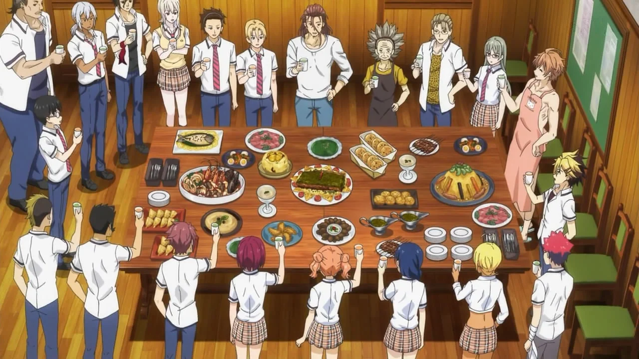 «Повар-боец Сома» (Shokugeki no Souma) - кадр 21