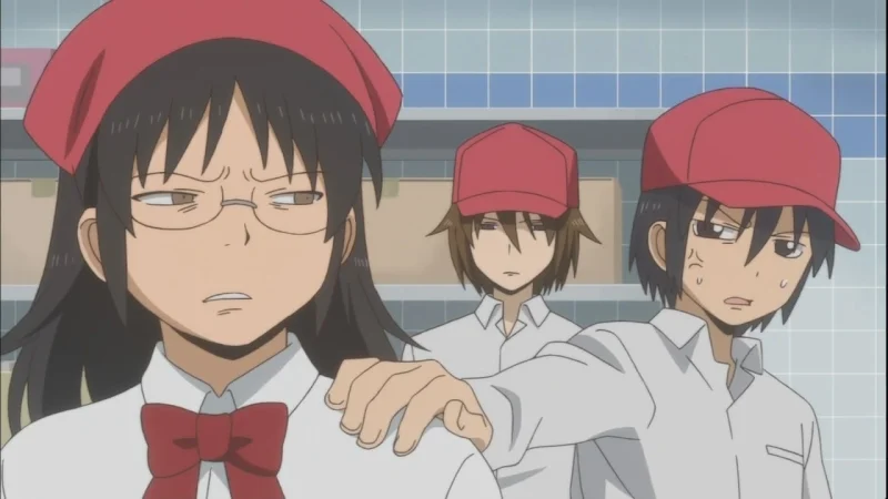 «Повседневная жизнь старшеклассников» (Danshi Koukousei no Nichijou) — скриншот 1