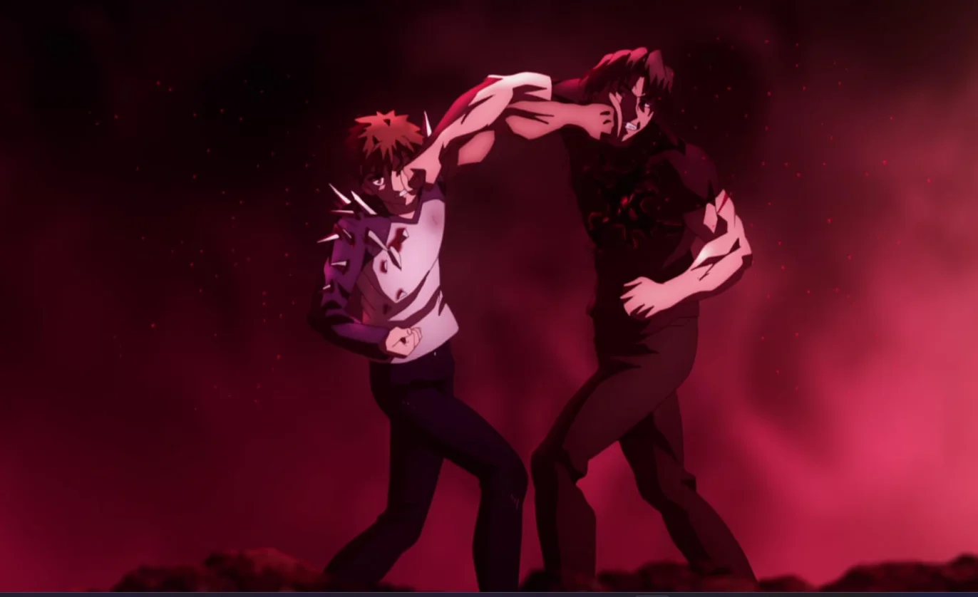 «Судьба/Ночь схватки: Прикосновение небес 3» (Fate/stay night Movie: Heaven's Feel - III. Spring Song) — скриншот 1