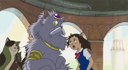 «Возвращение кота» (Neko no ongaeshi) - кадр 13