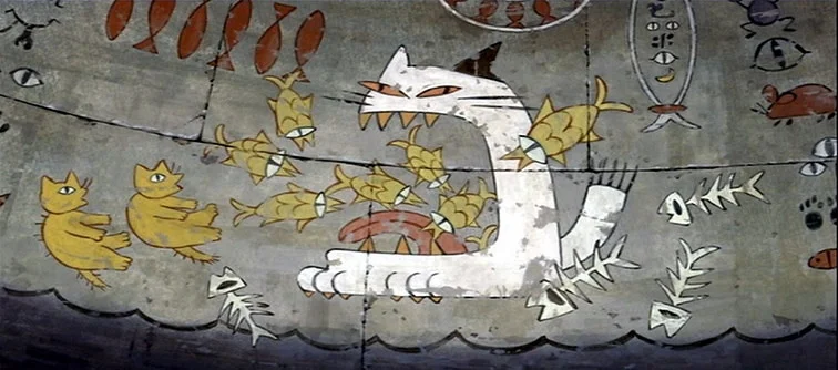 «Возвращение кота» (Neko no ongaeshi) - кадр 8