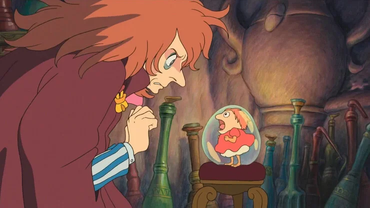 «Рыбка Поньо на утёсе» (Gake no ue no Ponyo) - кадр 6