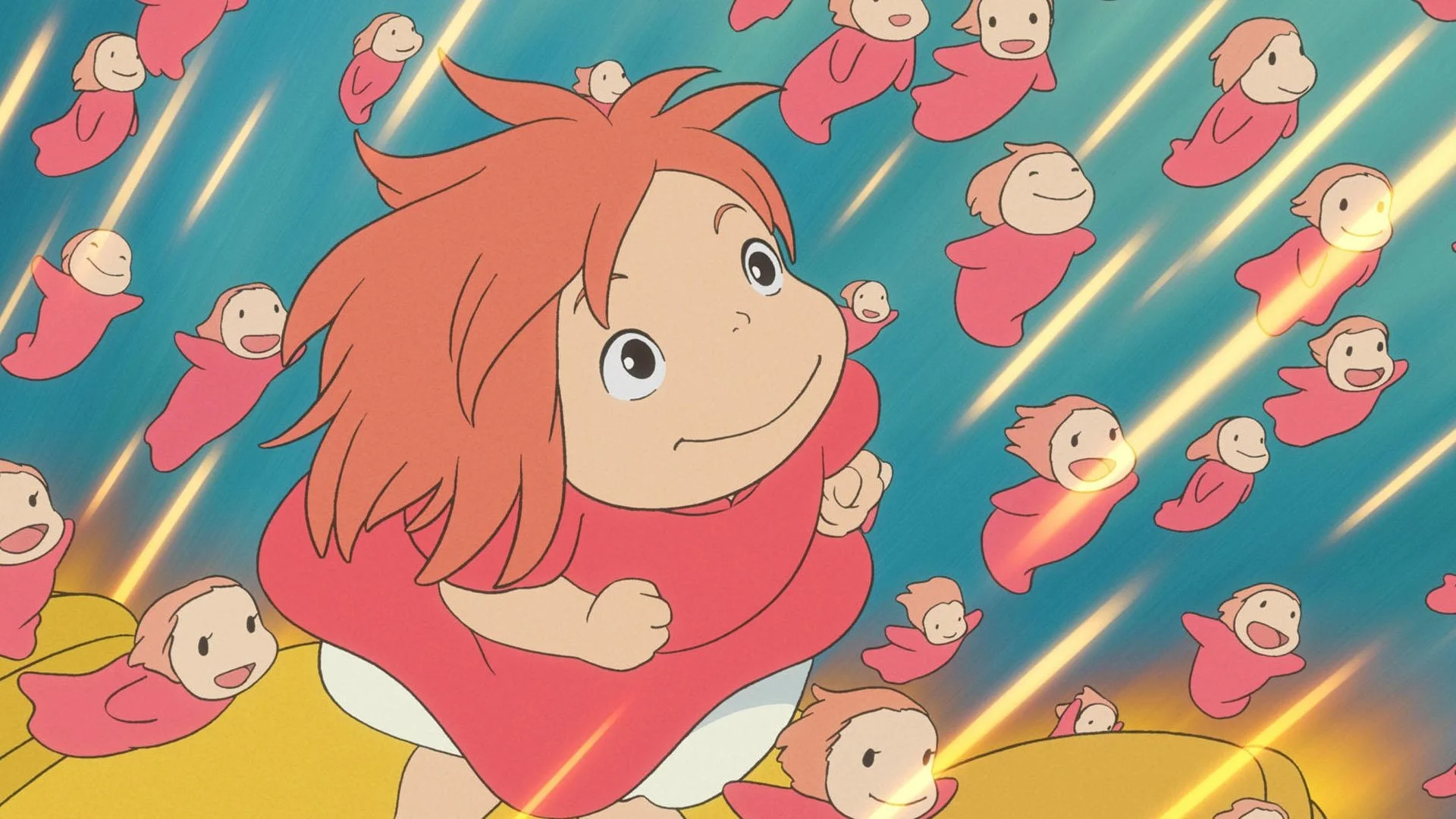 «Рыбка Поньо на утёсе» (Gake no ue no Ponyo) - кадр 8