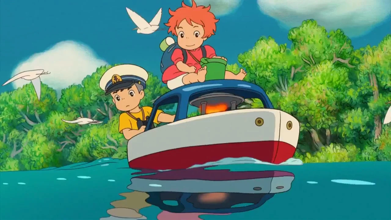 «Рыбка Поньо на утёсе» (Gake no ue no Ponyo) - кадр 7