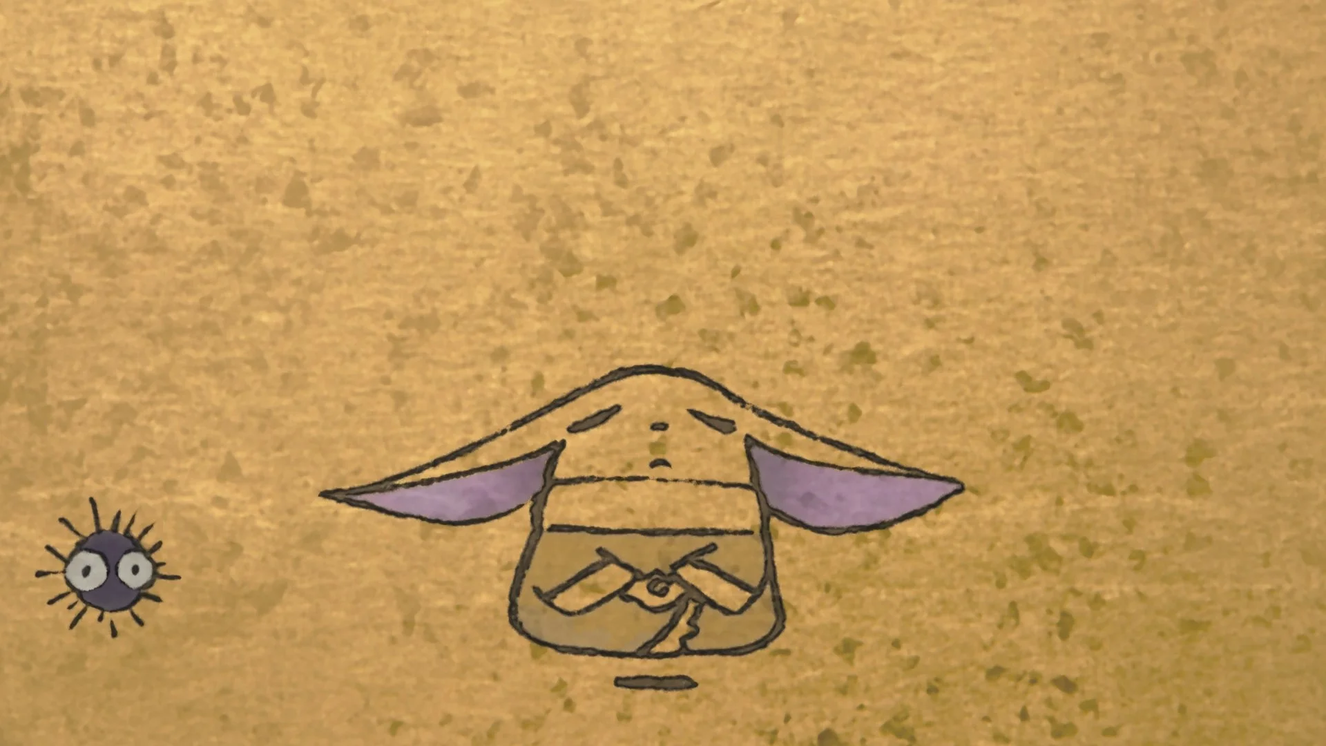 «Дзэн: Грогу и чёрные чернушки» (Zen: Grogu to Makkuro Kurosuke) - кадр 5