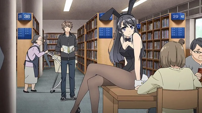 «Этот глупый свин не понимает мечту девочки-зайки» (Seishun Buta Yarou wa Bunny Girl-senpai no Yume wo Minai) - кадр 7