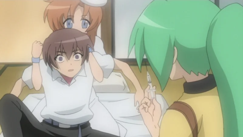 «Когда плачут цикады» (Higurashi no naku koro ni) - кадр 1