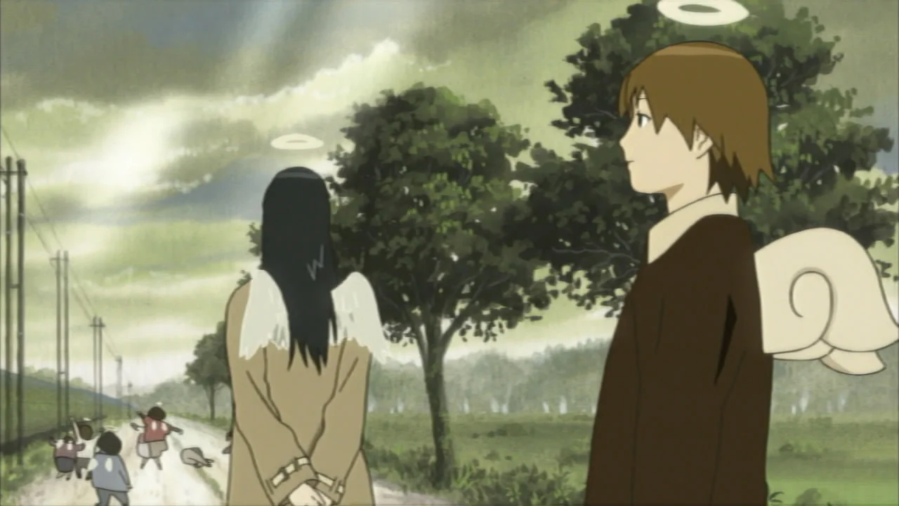 «Союз Серокрылых» (Haibane Renmei) - кадр 11