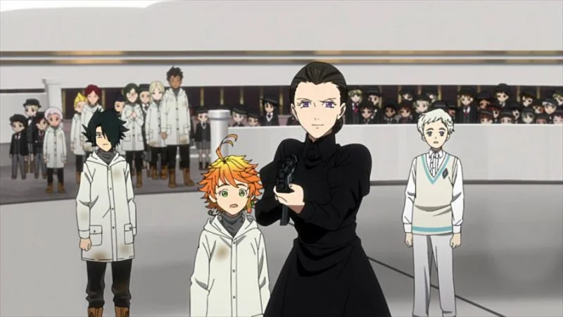 «Обещанный Неверленд» / «Обещанная Страна Грёз» (Yakusoku no Neverland) — скриншот 1