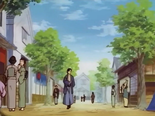 «Бродяга Кэнсин» (Rurouni Kenshin: Meiji Kenkaku Romantan. 1996) - кадр 9