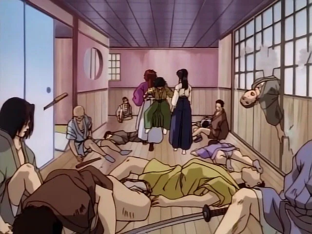 «Бродяга Кэнсин» (Rurouni Kenshin: Meiji Kenkaku Romantan. 1996) - кадр 2