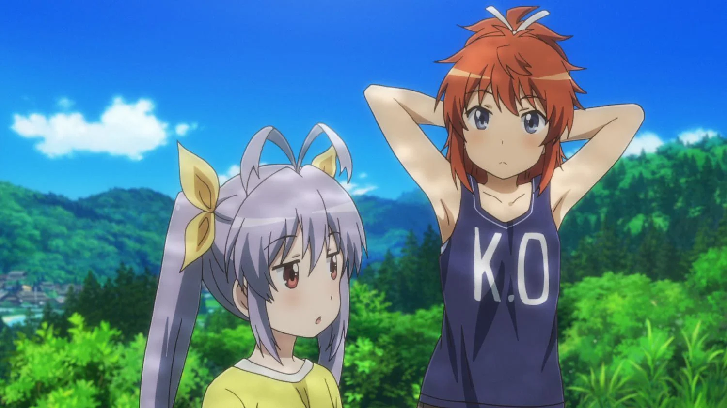 «Деревенская глубинка: Каникулы» (Non Non Biyori Movie: Vacation) - кадр 9