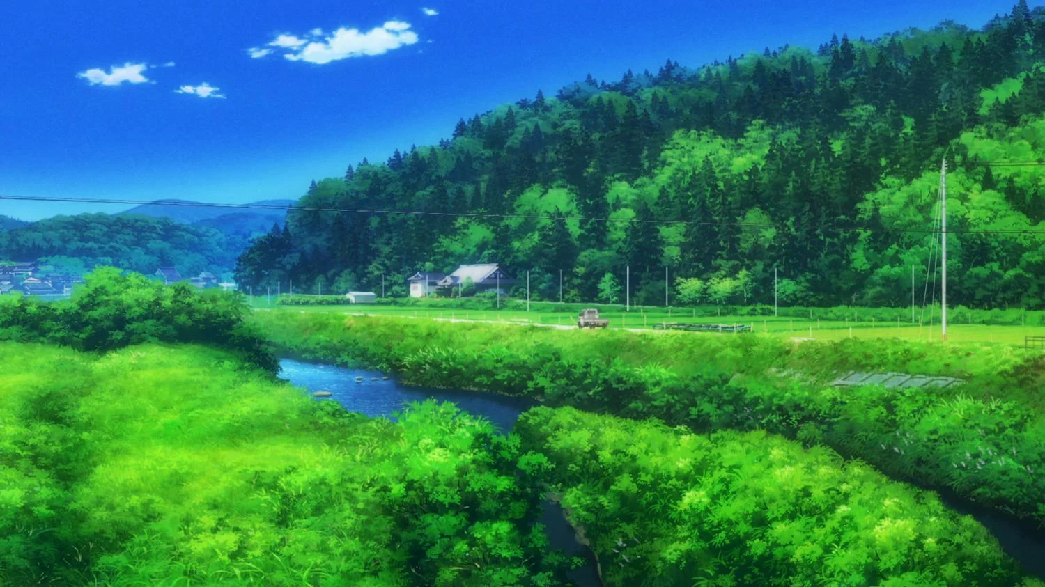 «Деревенская глубинка: Каникулы» (Non Non Biyori Movie: Vacation) - кадр 10