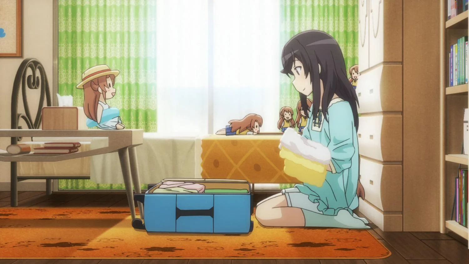 «Деревенская глубинка: Каникулы» (Non Non Biyori Movie: Vacation) - кадр 6