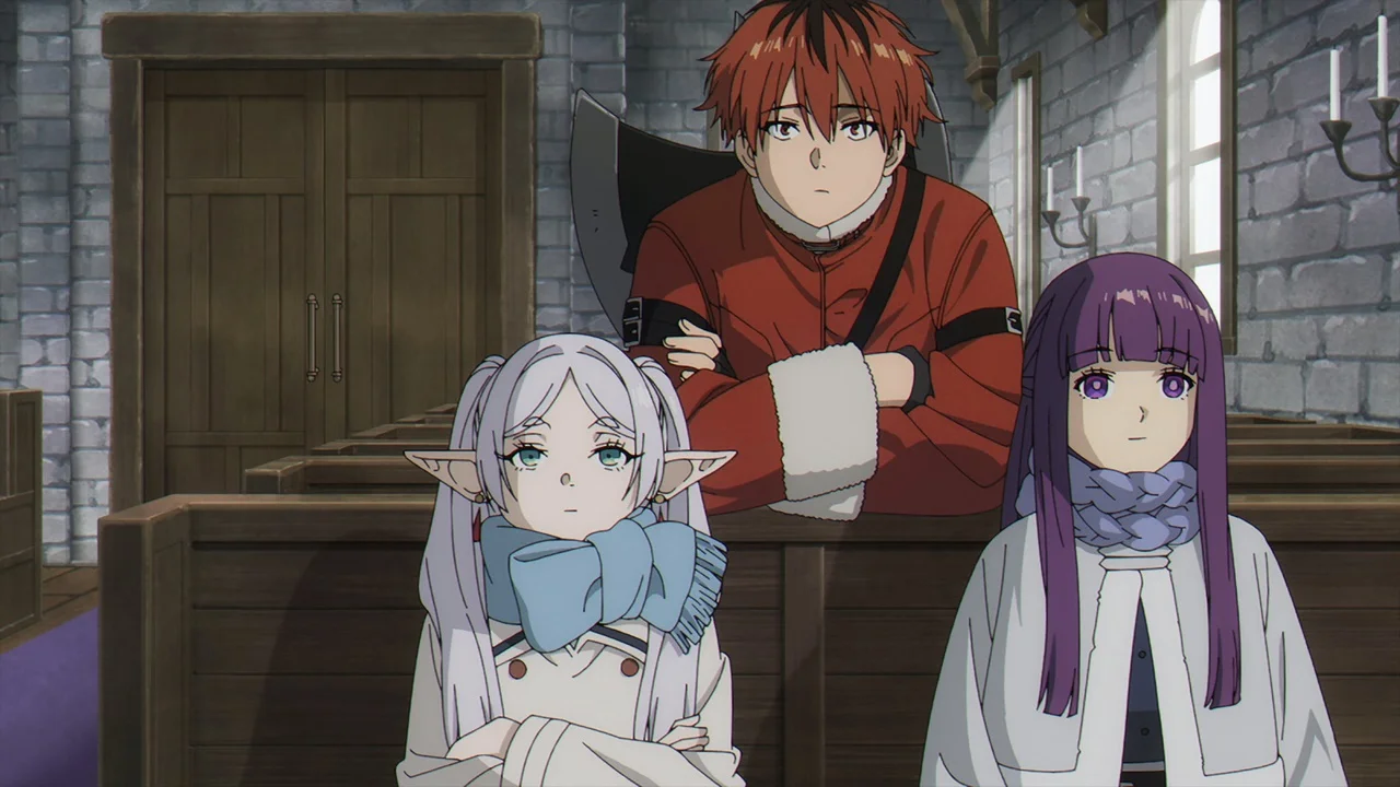 «Провожающая в последний путь Фрирен» (Sousou no Frieren) — скриншот 4