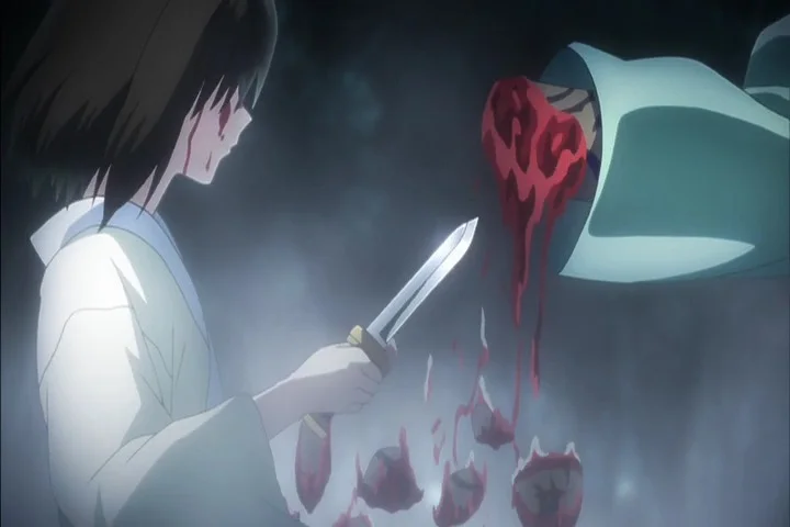 «Граница пустоты 4: Храм пустоты» (Kara no Kyoukai Movie 4: Garan no Dou) - кадр 15