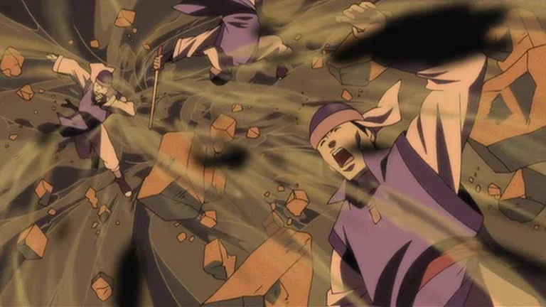 «Наруто 2: Великая битва» (Gekijô-ban Naruto: Daigekitotsu! Maboroshi no chitei iseki dattebayo!) - кадр 10