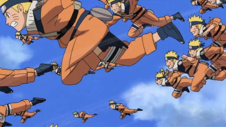 «Наруто 2: Великая битва» (Gekijô-ban Naruto: Daigekitotsu! Maboroshi no chitei iseki dattebayo!) - кадр 3