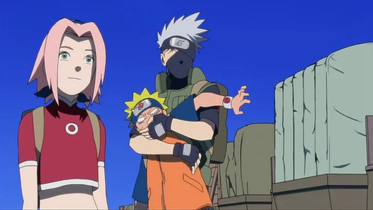 «Наруто 3: Грандиозный переполох» (Gekijô-ban Naruto: Daikôfun! Mikazukijima no animaru panikku dattebayo!) - кадр 6