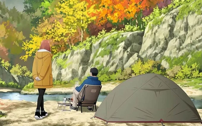 «Соло-кемпинг на двоих» (Futari Solo Camp) — скриншот 3
