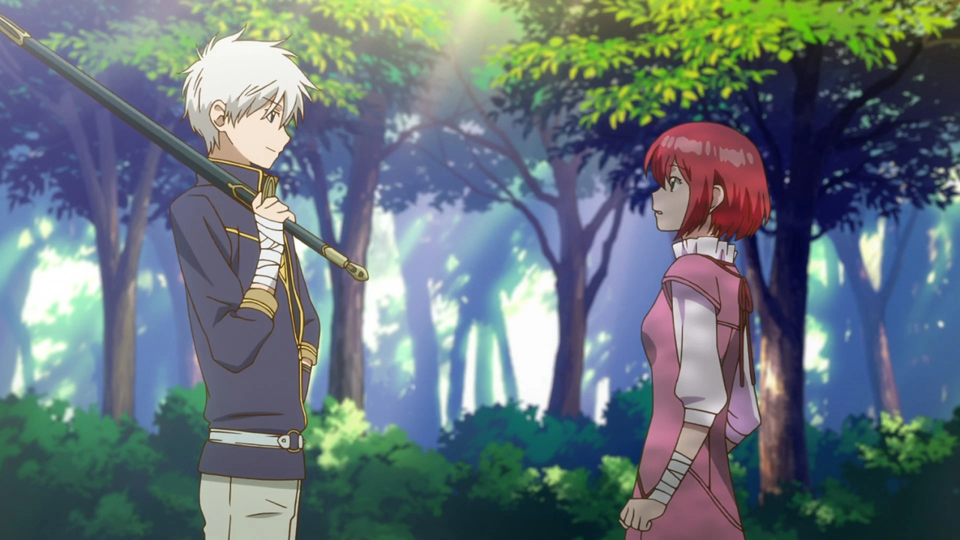 «Красноволосая принцесса Белоснежка» (Akagami no Shirayuki-hime) — скриншот 1