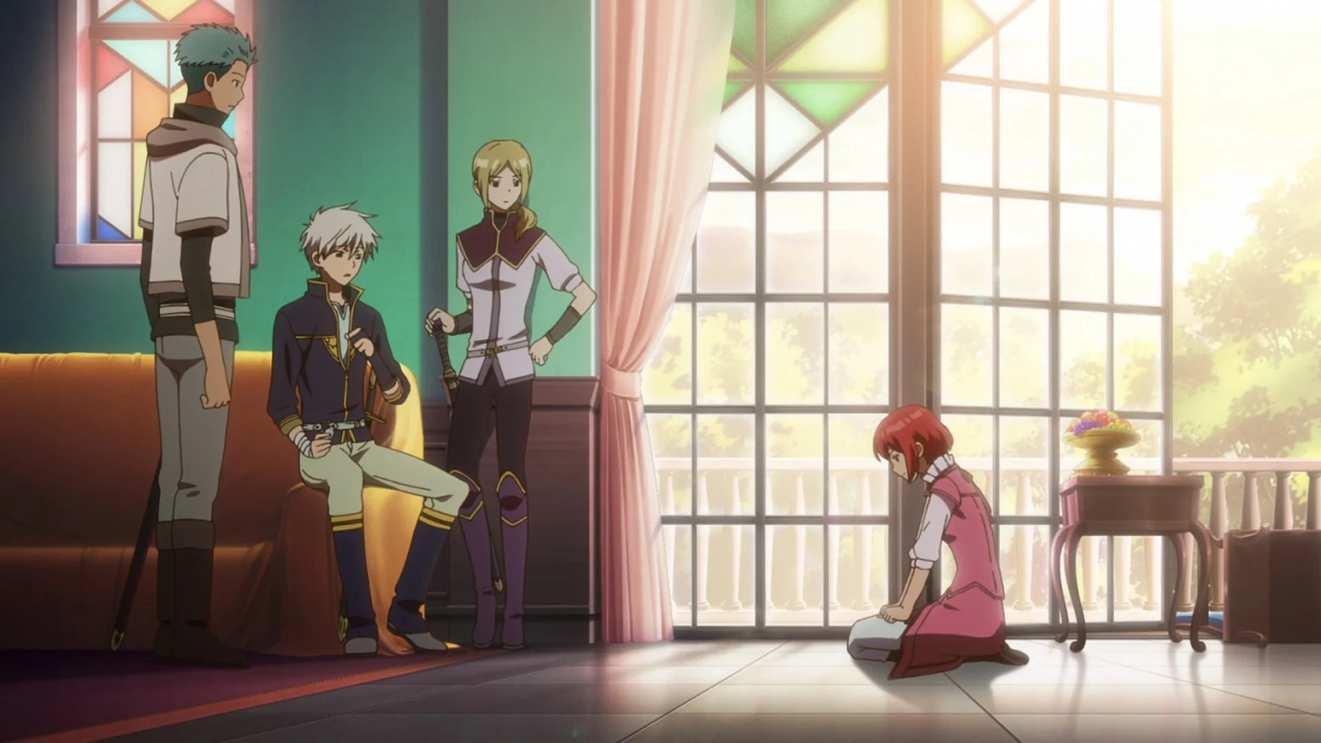 «Красноволосая принцесса Белоснежка» (Akagami no Shirayuki-hime) — скриншот 2