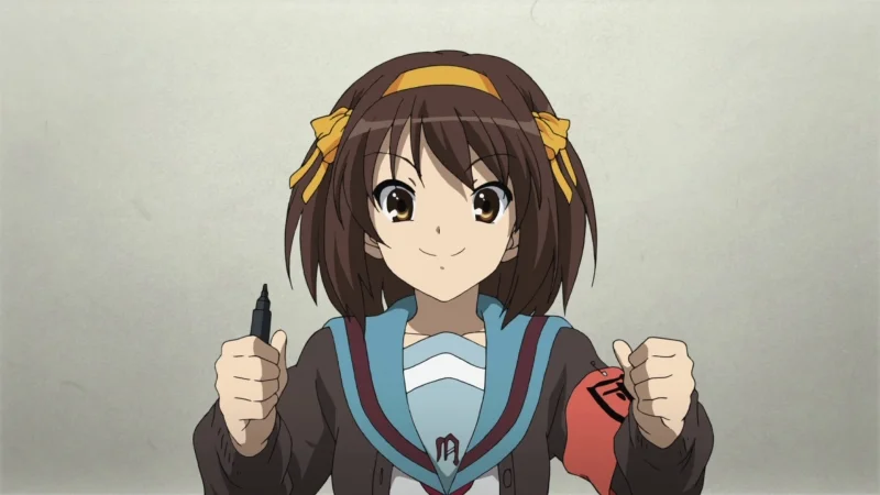 «Исчезновение Харухи Судзумии» (Suzumiya Haruhi no Shoushitsu) - кадр 1