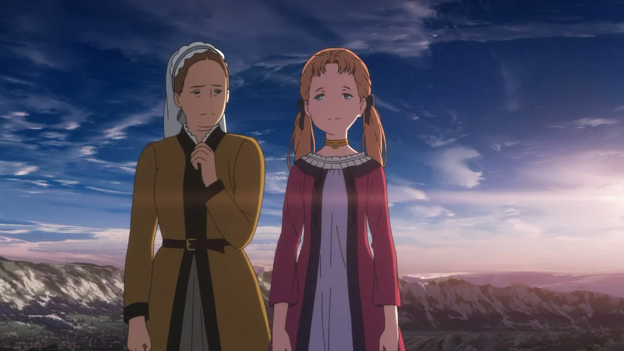 «Укрась прощальное утро цветами обещания» (Sayonara no Asa ni Yakusoku no Hana wo Kazarou) - кадр 9