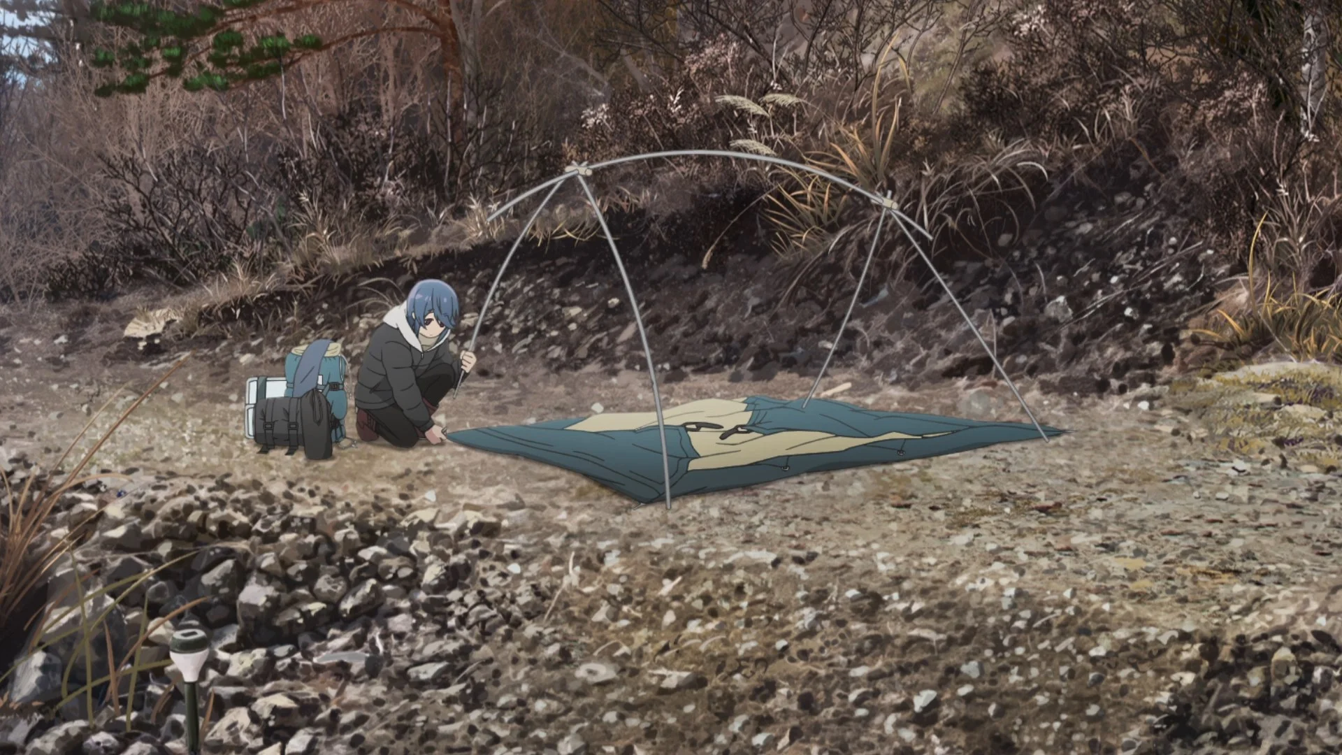 «Лагерь на свежем воздухе» (Yuru Camp△) — скриншот 3