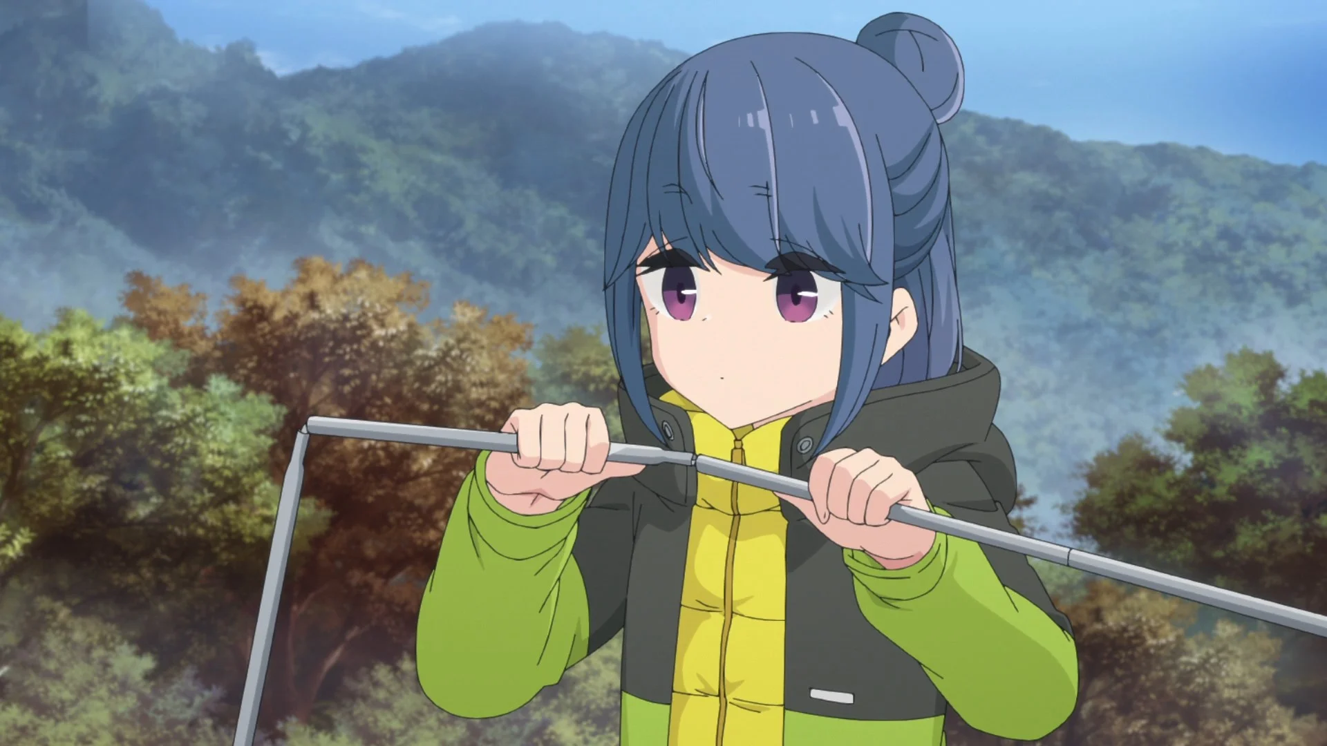 «Лагерь на свежем воздухе» (Yuru Camp△) — скриншот 5