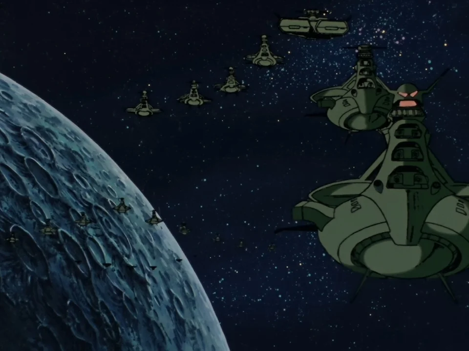 «Мобильный воин Гандам» (Kidou Senshi Gundam) — скриншот 1