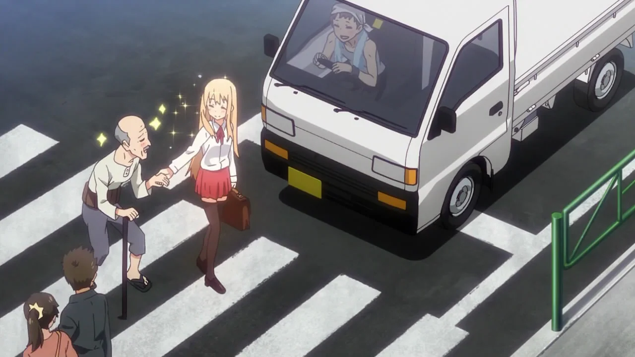 «Двуличная сестрёнка Умару!» (Himouto! Umaru-chan) — скриншот 4