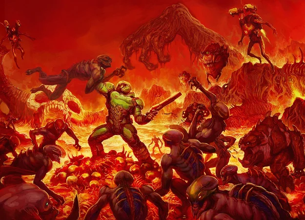 Записки лорда демонов — играем в настольную Doom - изображение 1