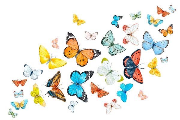 Дизайнер создает залипательные гифки с архитектурой и бабочками при помощи нейросетей - изображение обложка