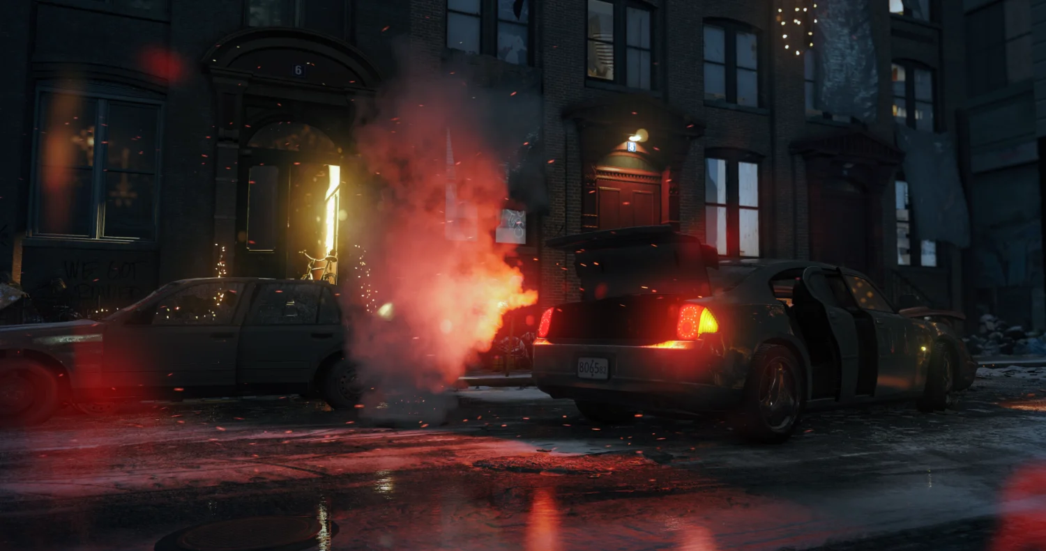 Ubisoft показала работу освещения на новых снимках The Division - изображение обложка