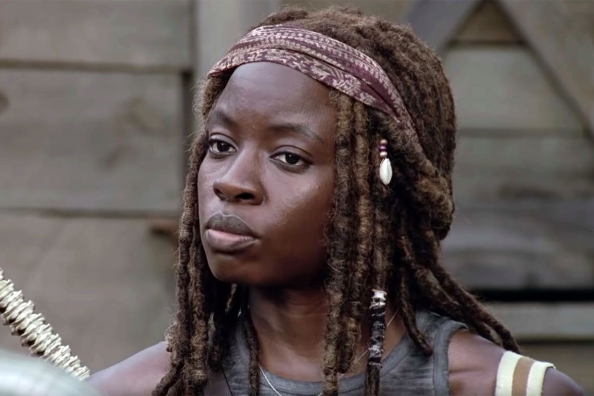 Данай Гурира рассказала о последнем дне на съемках «Ходячих мертвецов» - изображение обложка