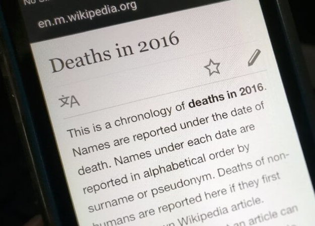 Самые часто редактируемые статьи 2016 года по версии «Википедии» - изображение обложка