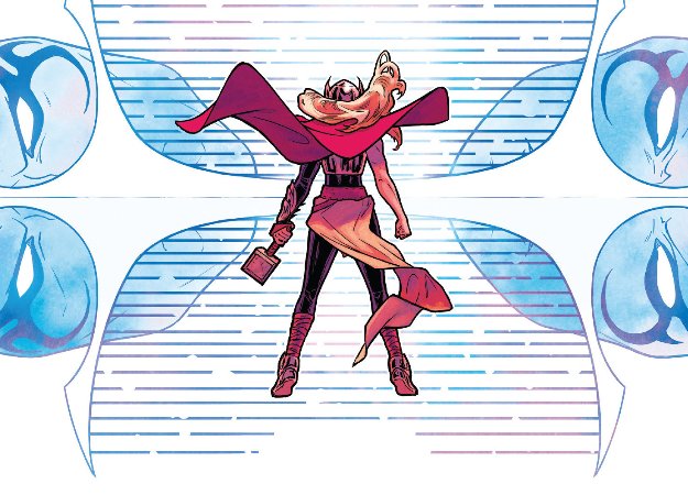 Тор-Джейн Фостер показывает на деле, что значит быть богом - изображение обложка