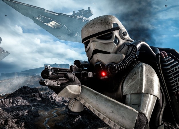 Гифка дня: мертвый, но опасный штурмовик в Star Wars Battlefront