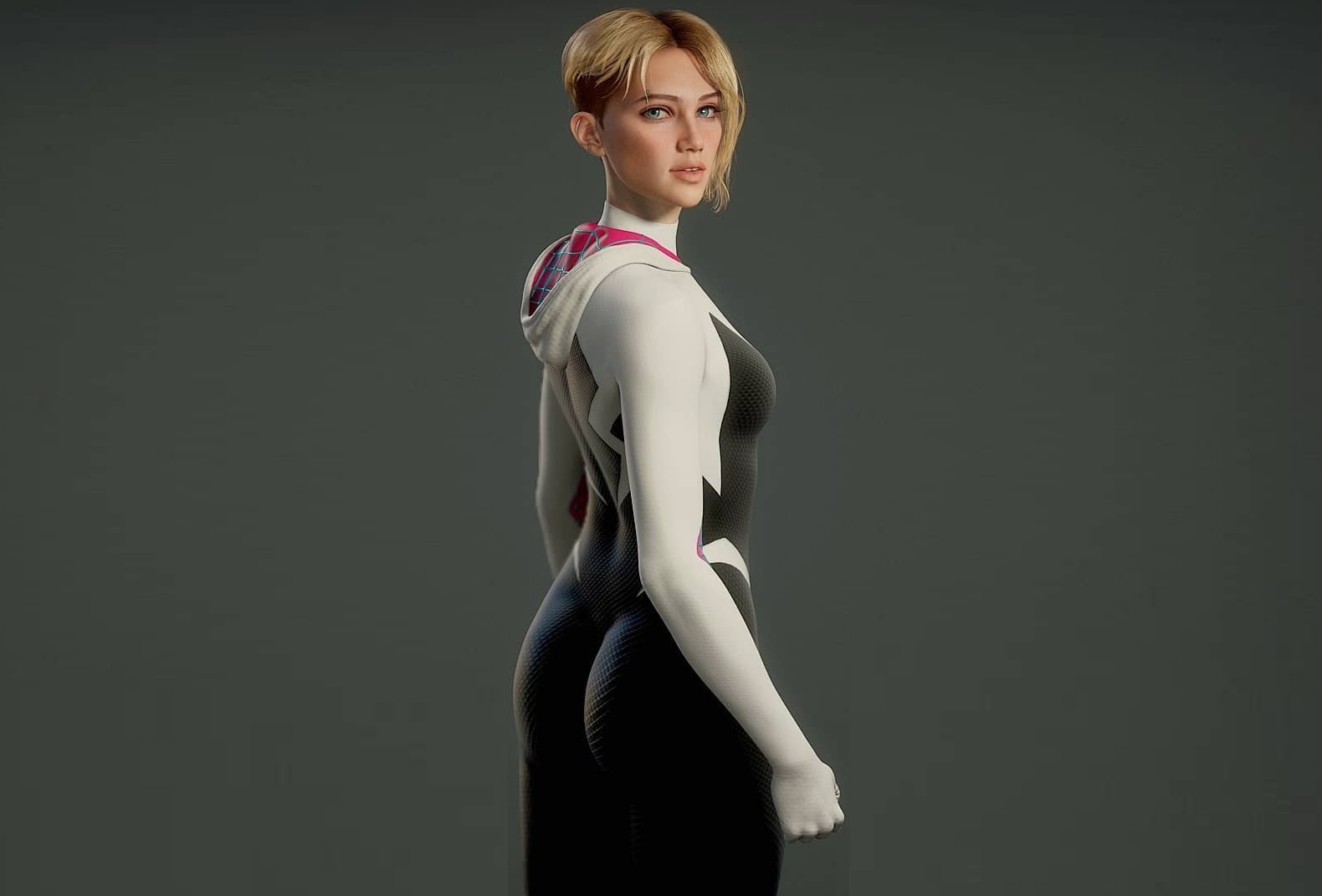 Художник показал реалистичную Гвен-Паука из «Через вселенные». Выглядит классно - изображение обложка