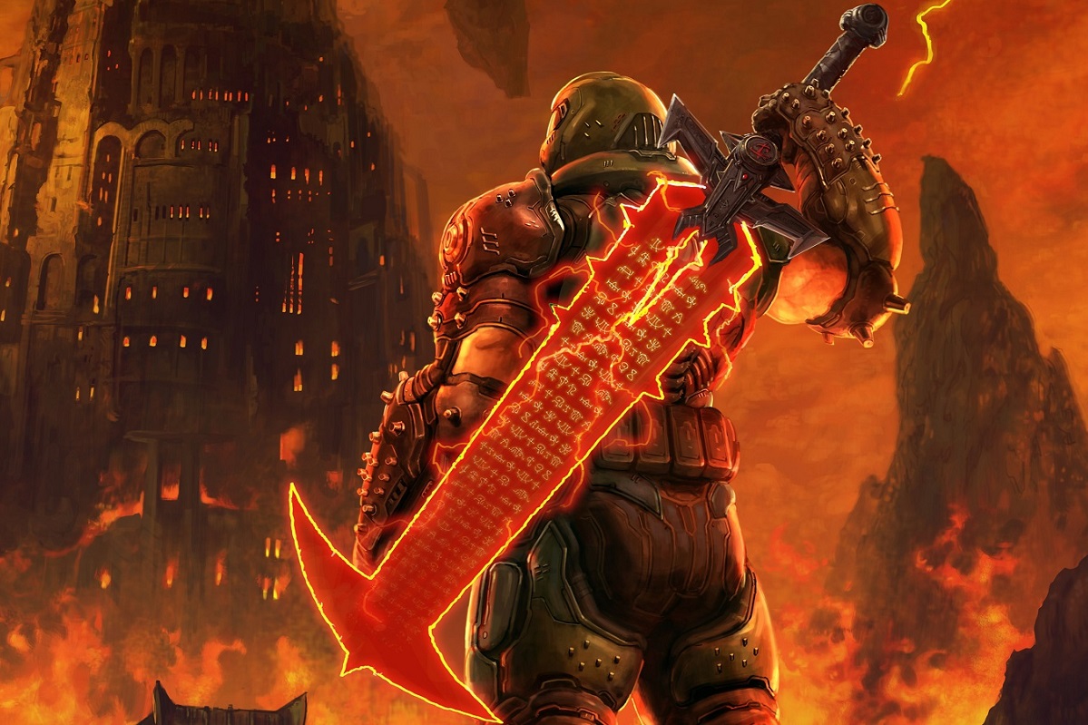 Игроки бомбят рейтинг Doom Eternal из-за нового апдейта. Там Denuvo - изображение обложка