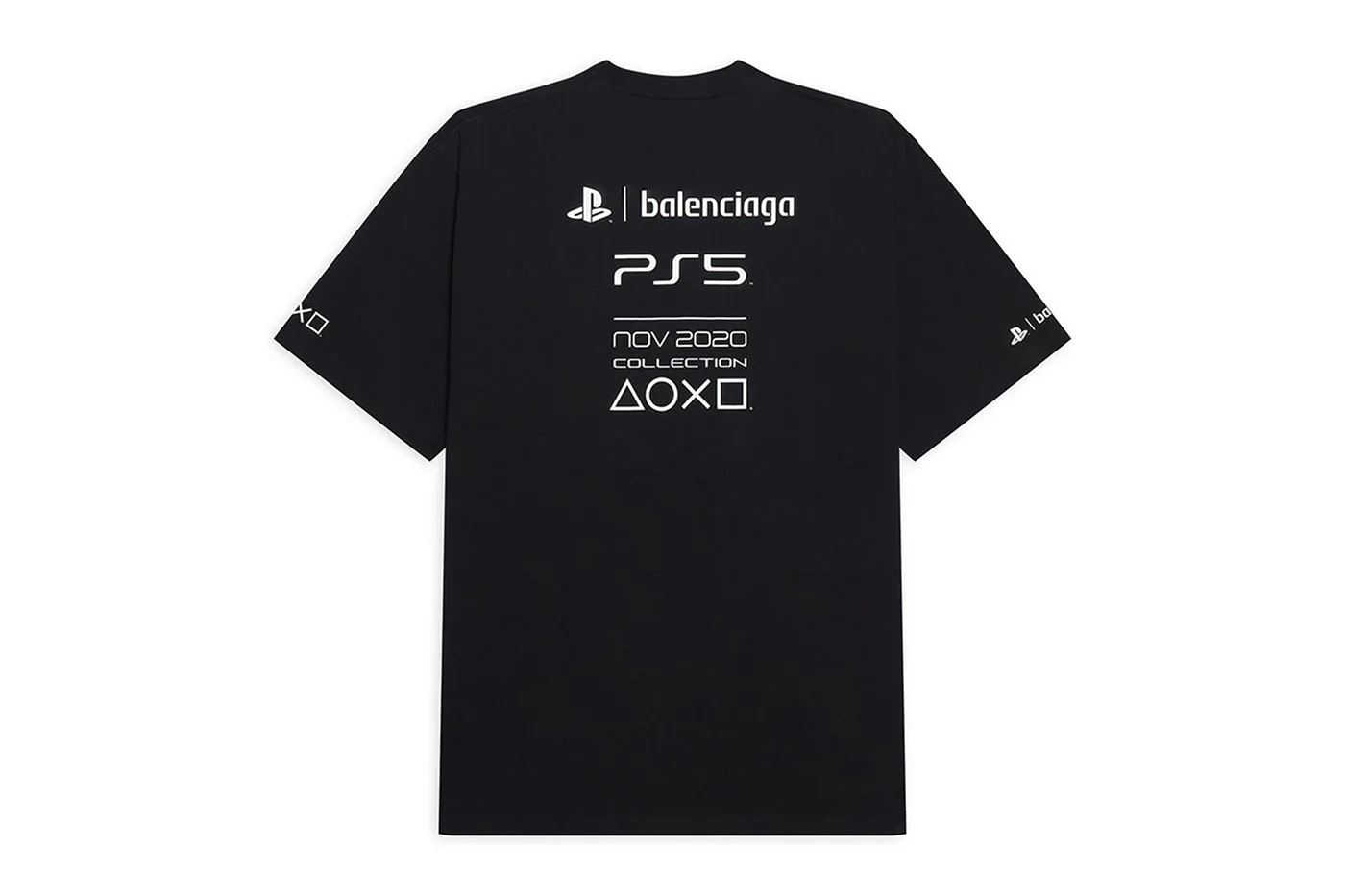 Футболки дороже консолей: Balenciaga выпустил коллаборацию с PlayStation 5 - изображение 1