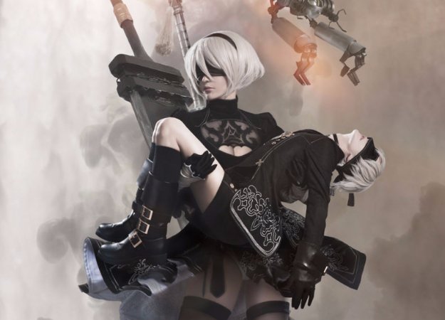 Косплей дня: андроиды 2B и 9S из Nier: Automata - изображение обложка