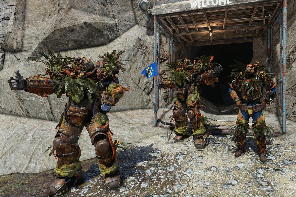 Игроки в Fallout 76 воссоздают в игре обложки любимых альбомов - изображение обложка