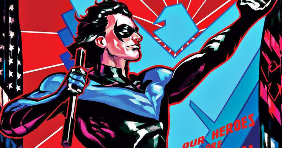 Почему суперсилы вне закона в комиксе Nightwing: The New Order? - изображение обложка