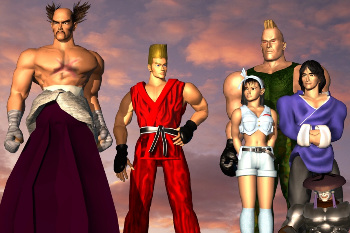 Обложка: промо-арт Tekken 2