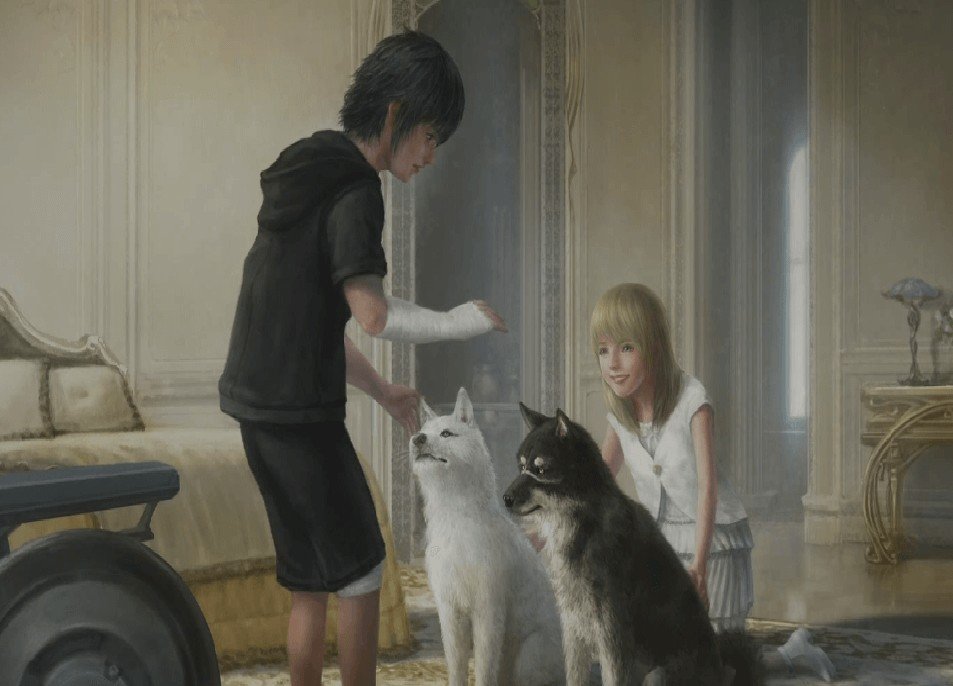 «Следуй за белым песиком, Ноктис»: новый трейлер Final Fantasy XV - изображение обложка