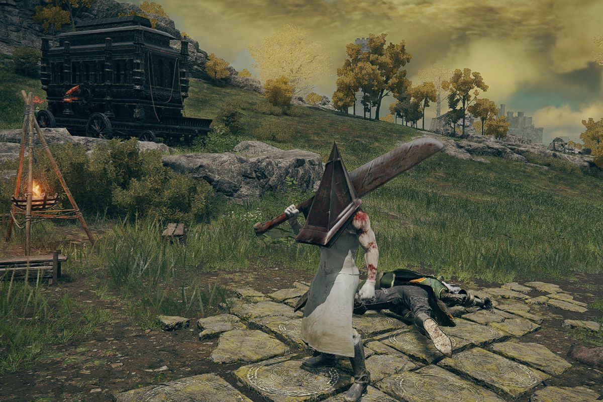 Обложка: скриншот из мода для Elden Ring