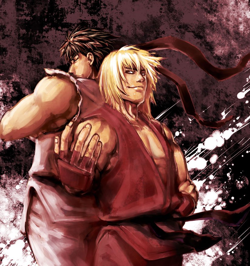 Обучающий режим Street Fighter 5: Рю и Кен в среде обитания - изображение обложка